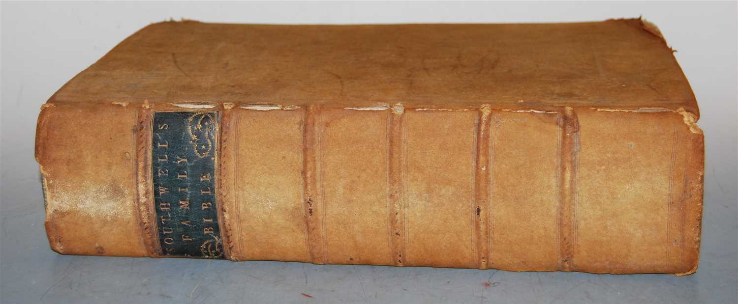 Lot 51 - Southwell, Henry, The Universal Family Bible...