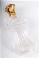 Lot 459 - A scent bottle, the cut glass bottle with...