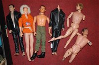 Lot 284 - Three boxes of assorted Action Man toys and...