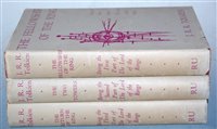 Lot 111 - Tolkien, JRR, Lord of the Rings trilogy,...