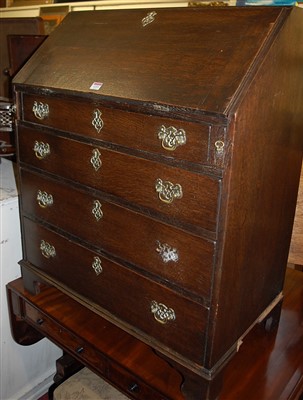 Lot 1233 - An early 19th century provincial oak...