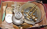 Lot 169 - A box of miscellaneous items to include a pair...