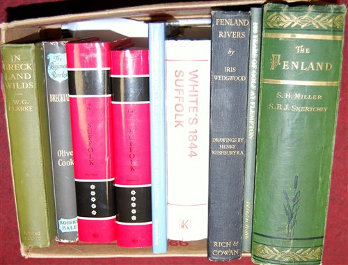Lot 179 - A box of miscellaneous books to include East...