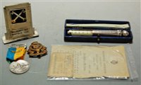 Lot 544 - A small collection of miscellaneous items, to...