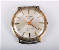 Lot 469 - A gentlemans 9ct gold cased Rotary Automatic...