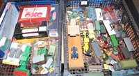 Lot 638 - Three boxes of various loose and boxed diecast...