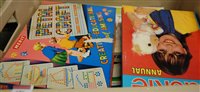 Lot 656 - Two boxes of games and annuals, to include MB...