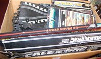 Lot 659 - A box of various Scalextric track, to include...