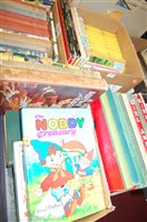 Lot 663 - Five boxes of mainly childrens related books...