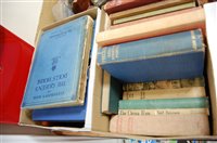 Lot 685 - Two boxes of mainly vintage literature titles,...