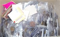 Lot 565 - A large collection of miscellaneous coinage to...