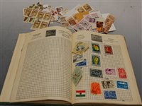 Lot 576 - An Ace Crusader stamp album and contents being...