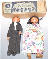 Lot 579 - Two Pelham Puppets in early Pelham Bendi...