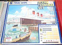 Lot 712 - A Minic Ships 1-1200 scale diecast by Hornby...