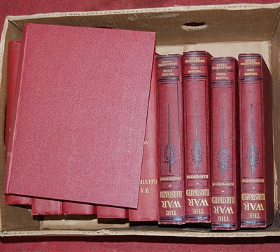 Lot 584 - The War Illustrated, by Hammerton, in ten volumes