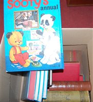 Lot 747 - A box of various books and annuals, to include...