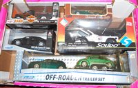 Lot 754 - A single box of various cased diecast scale...