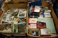 Lot 775 - Three boxes of mixed ephemera, to include...