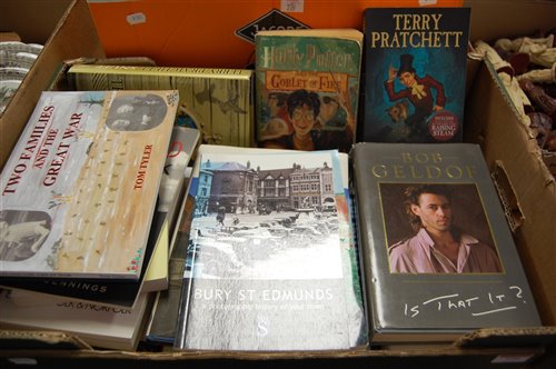 Lot 779 - Two boxes of volumes, to include Terry...