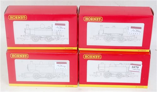 Lot 1079 - Four Hornby 0-4-0 locomotives, all Hornby...