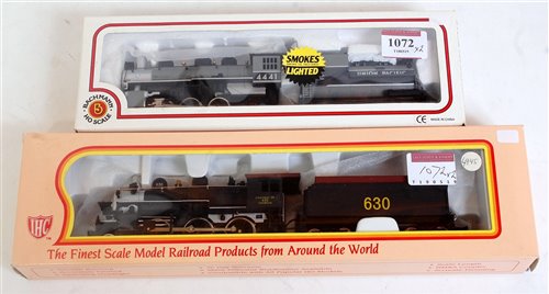 Lot 1072 - A Bachmann H0 USRA 0-6-0 steam locomotive with...