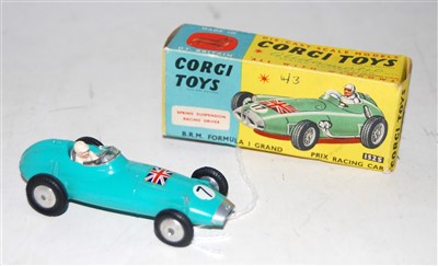 Lot 1619 - A Corgi Toys No. 152S BRM F1 Grand Prix racing...