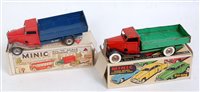 Lot 3234 - A Triang Minic tinplate and clockwork...