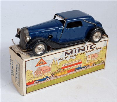 Lot 3172 - A Triang Minic tinplate and clockwork Vauxhall...