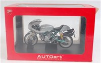 Lot 2851 - An Auto Art 1:12 scale boxed model of a Ducati...