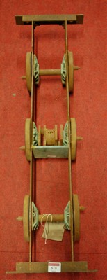 Lot 79 - A 5" gauge 0-6-0 locomotive chassis frame and...