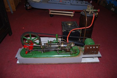 Lot 33 - A Stuart Turner and other components live...