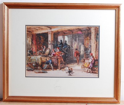 Lot 1444 - George Cattermole (1800-1868) - Looting from...