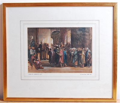 Lot 1452 - George Cattermole (1800-1868) - Scene of...