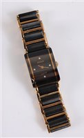 Lot 2606 - A lady's Rado Jubile quartz wristwatch, the...