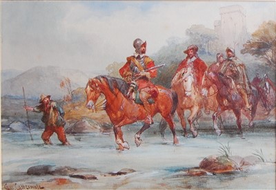 Lot 1485 - Charles Cattermole (1832-1900) - Civil War...