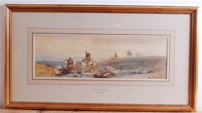 Lot 1487 - Charles Cattermole (1832-1900) - Soldiers on...