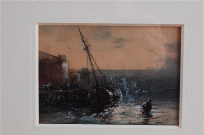 Lot 1495 - Frank Norie - A group of five maritime studies,...