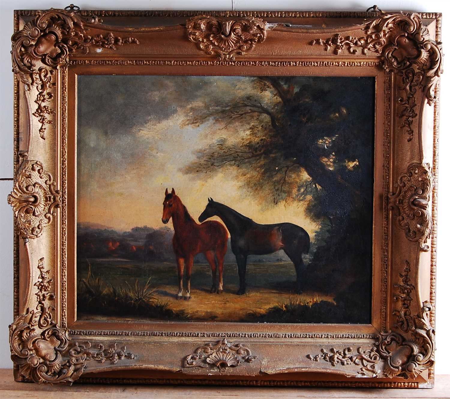 Lot 1505 - 19th century East Anglian school - Mare and...