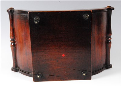 Lot 1343 - A Regency mahogany double cheese coaster,...