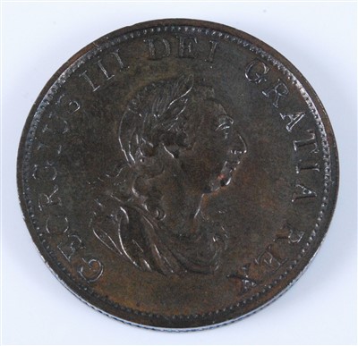 Lot 2033 - Great Britain, 1799 Half Penny