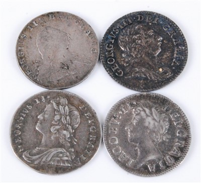 Lot 2028 - England, Four Maundy Money 2d coins