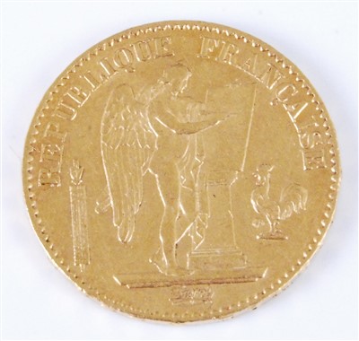 Lot 2046 - France, 1876 gold 20 francs