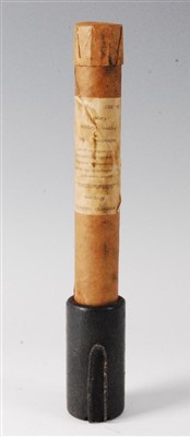 Lot 67 - A deactivated WW I Hungarian stick grenade, 34cm.