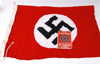Lot 97 - A German NSDAP flag