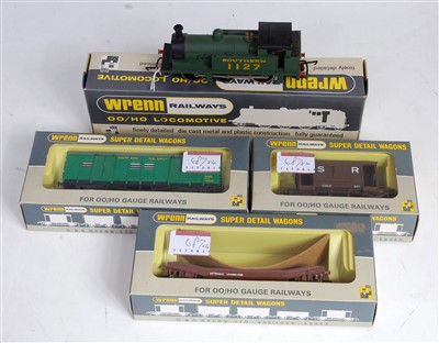 Lot 687 - 4 Wrenn Railways items W2207 0-6-0 tank engine...