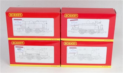 Lot 693 - 4 Hornby 0-4-0 locomotives R236 industrial,...