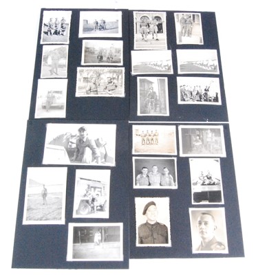 Lot 133 - A large collection of military related black and white photgraphs