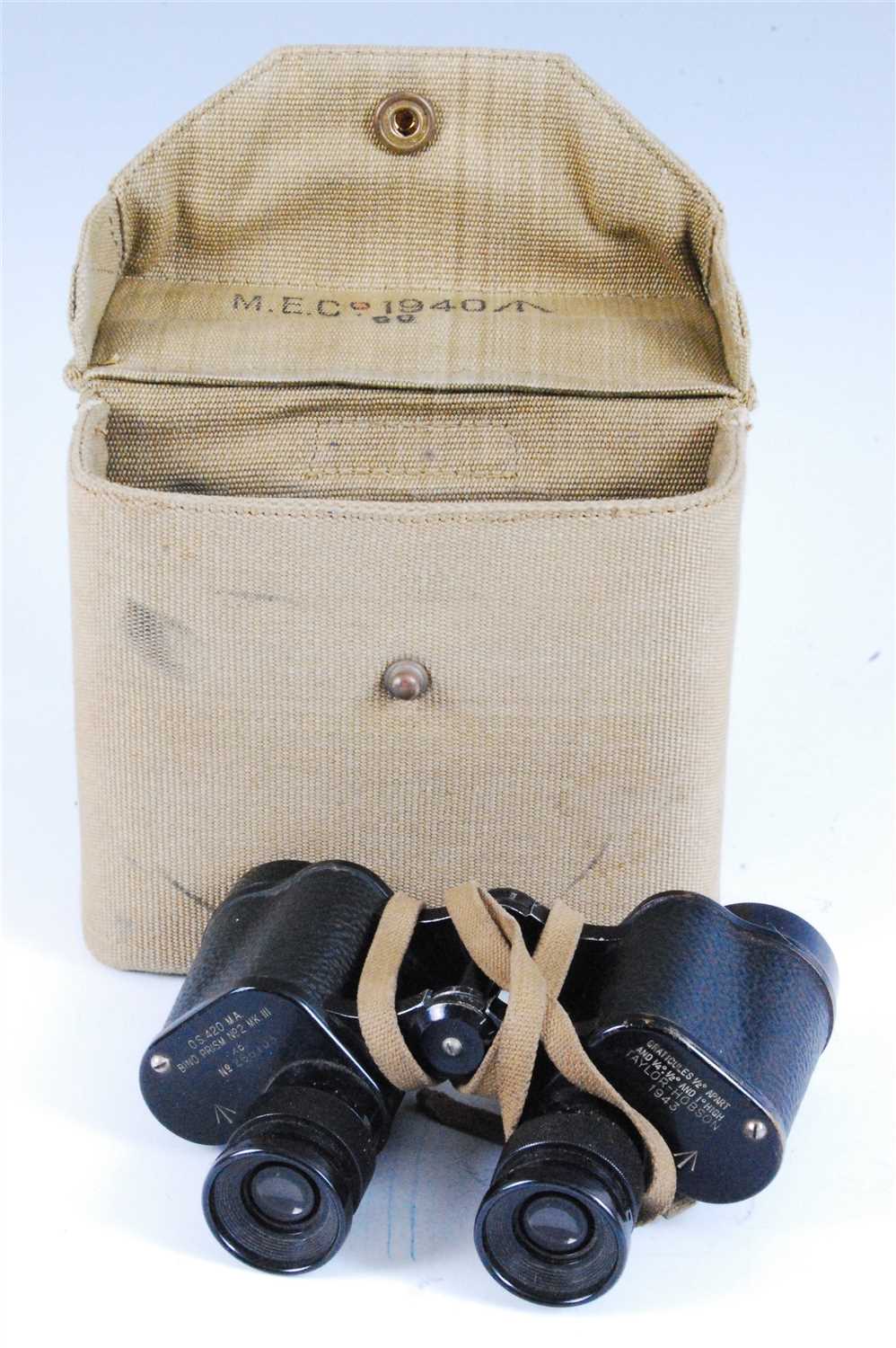 Lot 289 - A pair of WW II Taylor-Hobson