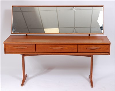 Lot 452 - A 1960s teak long dressing table by...