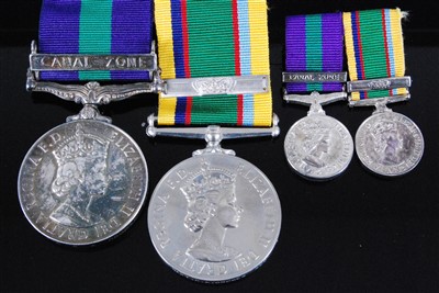 Lot 148 - An E.R. II General Service medal